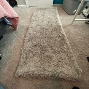 Xhilaration gray fringe throw for bed or chair